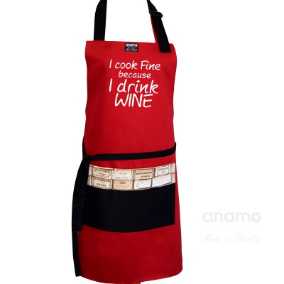 I cook fine because I drink Wine